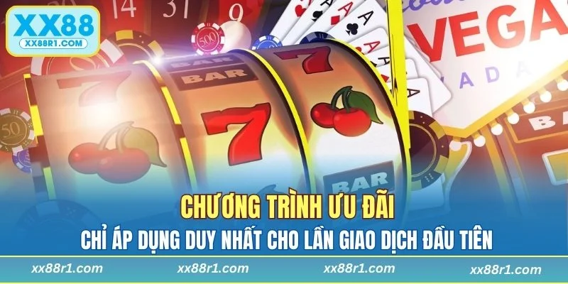 Chương trình ưu đãi chỉ áp dụng lần nạp đầu tiên