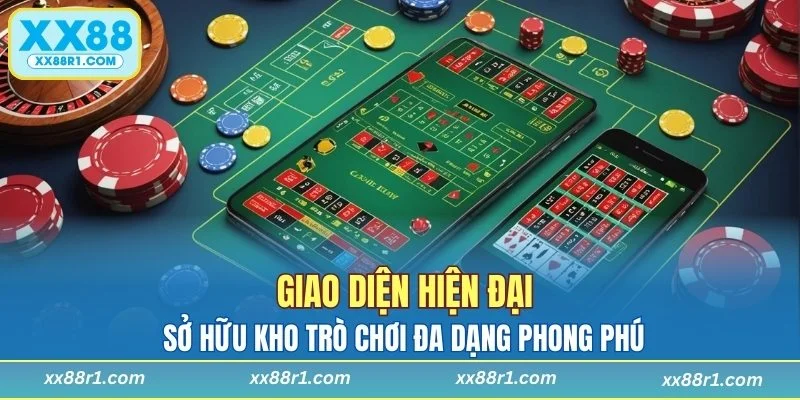 Sở hữu kho trò chơi đa dạng phong phú